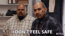 I Dont Feel Safe Mike G GIF - I Dont Feel Safe Mike G Gentefied GIFs