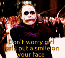 Smile Joker GIF - Smile Joker Heath Ledger GIFs