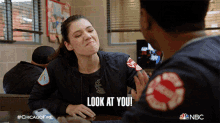 look at you violet mikami chicago fire snarl pat look at you violet mikami chicago fire snarl pat