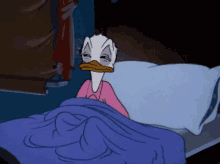 Good Night Donald Duck GIF - Good Night Donald Duck Sleep Tight GIFs