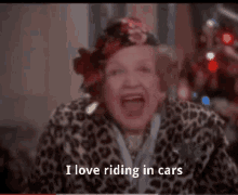 I Love It I Love Riding In Cars GIF - I Love It I Love Riding In Cars Grandma GIFs