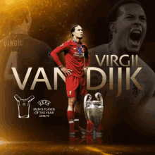 Vvd Champions GIF - Vvd Champions Virgil Van Dijk GIFs