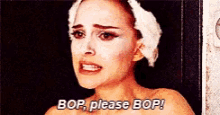 Bop Please Stop Natalie Portman GIF - Bop Please Stop Natalie Portman Black Swan GIFs