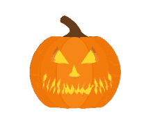 pumpkin pie halloween scary horrified