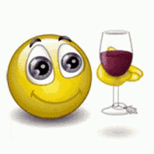 Cheers Wine Time GIF - Cheers Wine Time Emoji GIFs