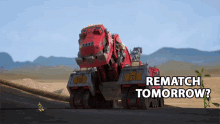 rematch tomorrow ty rux andrew francis dinotrux rematch rematch tomorrow ty rux andrew francis dinotrux rematch