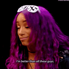sasha banks first we feast hot ones im better than all these guys wwe sasha banks first we feast hot ones im better than all these guys wwe