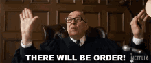 There Will Be Order The Trial Of The Chicago7 GIF - There Will Be Order The Trial Of The Chicago7 I Want Order GIFs