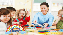 Bilingual Preschool English Preschool GIF - Bilingual Preschool English Preschool Lucas Rainbow GIFs
