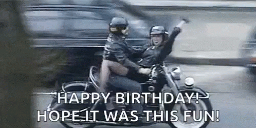 Harley Davidson Happy Birthday Images GIFs | Tenor