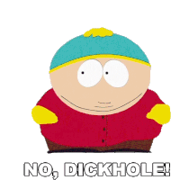 No Dickhole Eric Cartman Sticker - No Dickhole Eric Cartman South Park Stickers