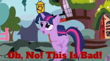 Mlp Twilight Sparkle GIF - Mlp Twilight Sparkle Oh No This Is Bad GIFs