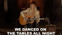 We Danced On The Tables All Night Miranda Lambert GIF - We Danced On The Tables All Night Miranda Lambert Cmt Awards GIFs