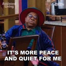 Its More Peace And Quiet For Me Vinny GIF - Its More Peace And Quiet For Me Vinny Assisted Living GIFs