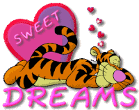 Tigger Sweet Dreams Sticker - Tigger Sweet Dreams Goodnight Stickers