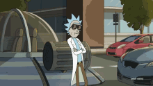Rick And Morty Rick Sanches GIF - Rick And Morty Rick Sanches Crossed Arms GIFs