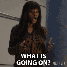 What Is Going On Kacy Duke GIF - What Is Going On Kacy Duke Laverne Cox GIFs