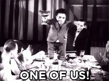 One Of Us GIF - Freaks One Of Us Accepting - Discover & Share GIFs