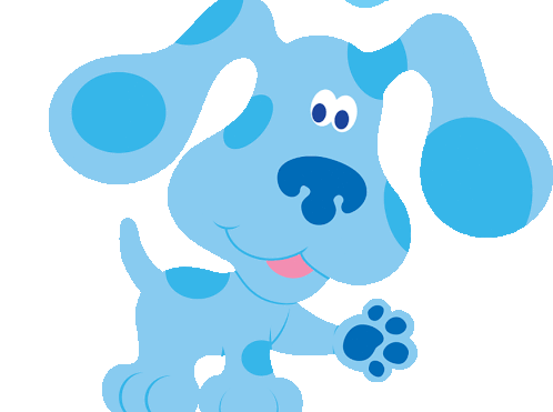 pink puppy on blue's clues