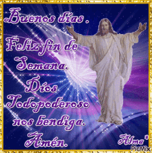 Buenos Dias Feliz Fin Semana GIF - Buenos Dias Feliz Fin Semana Jesus GIFs