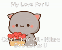 My Love For You Catch Them All GIF - My Love For You Catch Them All Boo Loves You GIFs