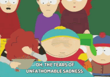 tears sadness cartman