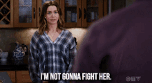 Greys Anatomy Amelia Shepherd GIF - Greys Anatomy Amelia Shepherd Im Not Gonna Fight Her GIFs