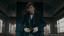 Look At This Stick Newt Scamander GIF - Look At This Stick Newt Scamander Eddie Redmayne GIFs