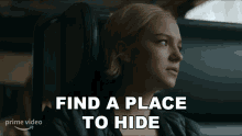 Find A Place To Hide Hanna Petrescu GIF - Find A Place To Hide Hanna Petrescu Hanna GIFs