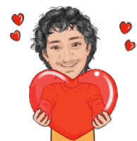 Love Marlon Sticker - Love Marlon Hearts Stickers