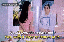 Would You Like Some Tea?Yes, With A Drop Of Lemon In It:.Gif GIF - Would You Like Some Tea?Yes With A Drop Of Lemon In It: K3g GIFs