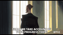 shall we take account of your progress then your progress shall we account of your progress take account of your progress