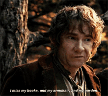 The Hobbit Bilbo Baggins GIF - The Hobbit Bilbo Baggins I Miss GIFs