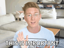 This Is Important Tyler Oakley GIF - This Is Important Tyler Oakley Tyler Oakley Channel GIFs
