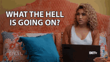 What The Hell Is Going On Gayle Franklin GIF - What The Hell Is Going On Gayle Franklin Paige Hurd GIFs