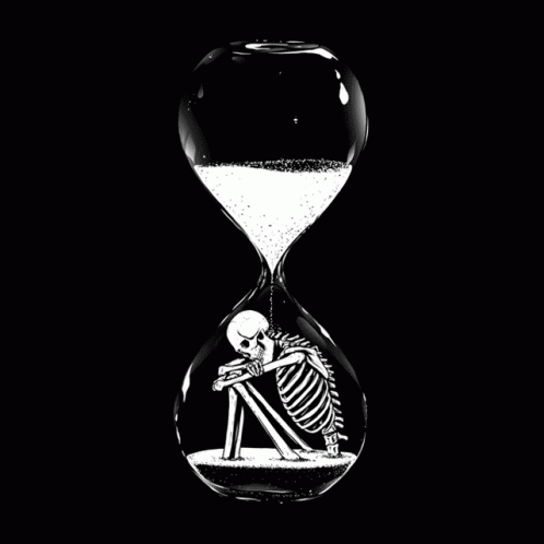 Times Up Skull GIF - Times Up Time Skull - Descubre &amp; Comparte GIFs