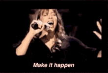 Make It Happen Mariah Carey GIF - Make It Happen Mariah Carey Singing GIFs