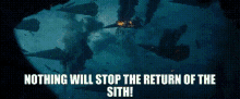 star wars palpatine nothing will stop the return of the sith sith emperor palpatine