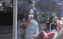 Wow Park Min Young GIF - Wow Park Min Young Behind The Scene GIFs