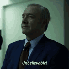 Unbelievable GIF - Unbelievable House Of Cards GIFs