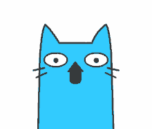 Cat Crazy Blue Cat GIF - Cat Crazy Blue Cat Wow GIFs