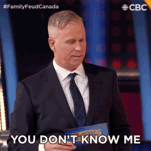 you dont know me dont judge me stop judging dont talk about me family feud canada