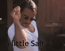 A Little Salt Sprinkling Salt GIF - A Little Salt Salt Sprinkling Salt GIFs