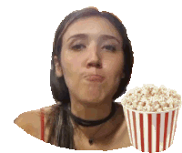 Popcorn Movie Sticker - Popcorn Movie Night Stickers