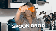 holly logan comedian comic spoon drop cook