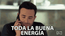 Toda La Buena Energia Mauricio Reina GIF - Toda La Buena Energia Mauricio Reina Sebastian Martinez GIFs