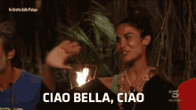 Francesca Lodo Isola Dei Famosi GIF - Francesca Lodo Isola Dei Famosi Ciao Bella GIFs