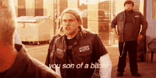 Son Of A Bitch GIF - Sons Of Anarchy Motorbike Bikers GIFs