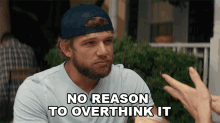 No Reason To Overthink It Clay Spenser GIF - No Reason To Overthink It Clay Spenser Seal Team GIFs