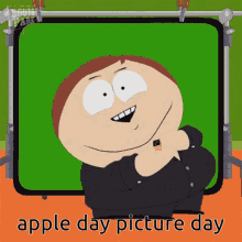 Apple Day Eric Cartman GIF - Apple Day Eric Cartman Eric South Park GIFs